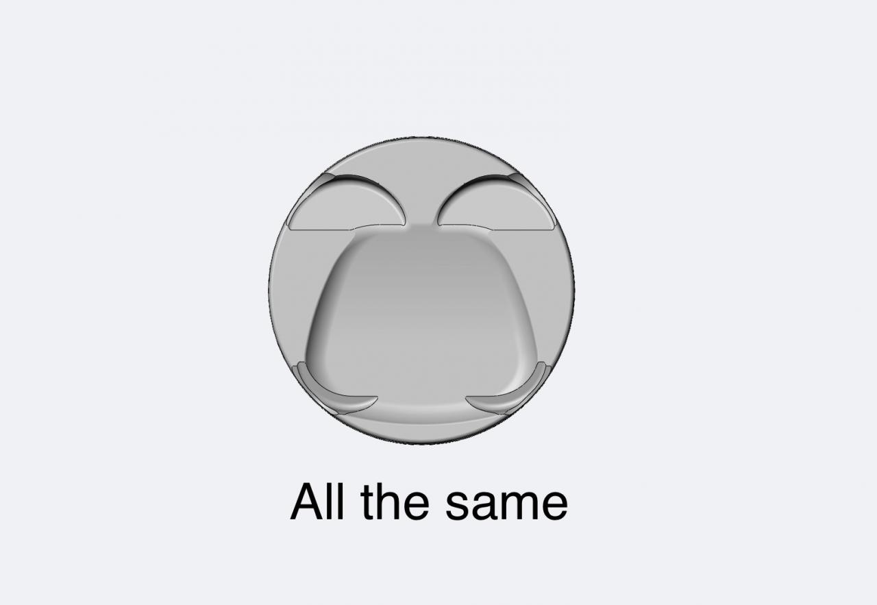 all the same