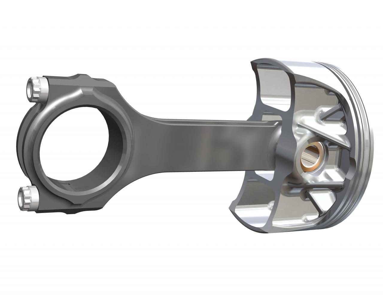 Design flexibility rod and piston combo designs for performance optimization
