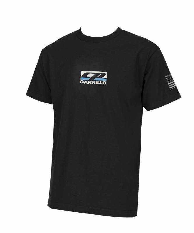 CP-CARRILLO Classic Heritage logo Crew Neck Tee