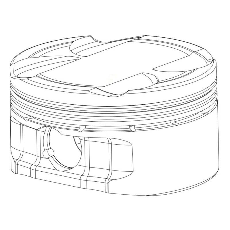 2009 2014 Yamaha R1 Piston Kit