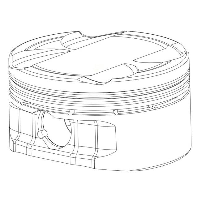2002-2008 Honda CRF250R Piston Kit