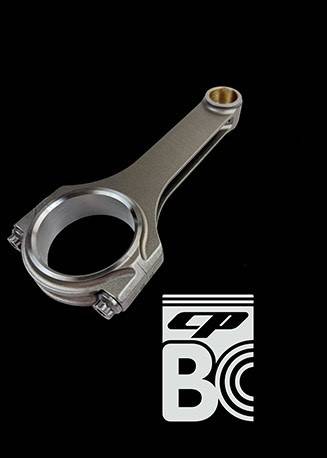 CP Carrillo - CPxBC Small Block Chevrolet 6.000" H-Beam rods with 7/16 ARP 2000 Bolts, 2.0" Jrnl 0.927" pin, 1400+ hp, 635 grams