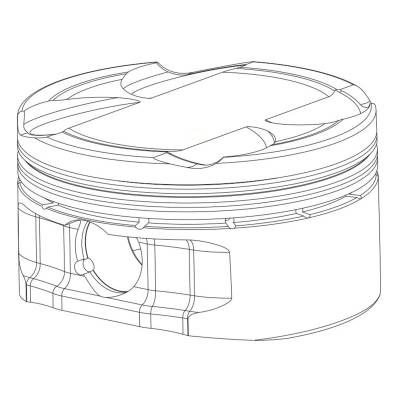 2001-2004 Suzuki GSXR 1000 Piston Kit
