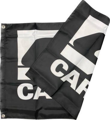 Whip Flag double sided 3 ply