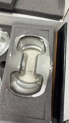 Custom 991 Porsche 3.8L,  4.0945 Bore, includes keller dish and skirt coating, Job# 325067